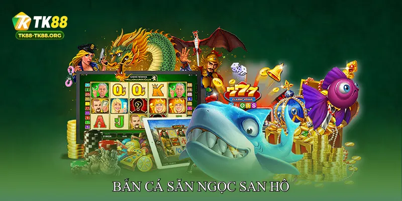Bắn cá săn ngọc san hô