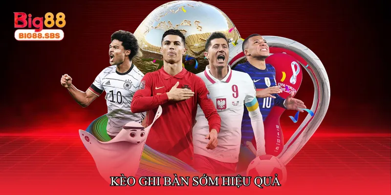 Kèo ghi bàn sớm hiệu quả