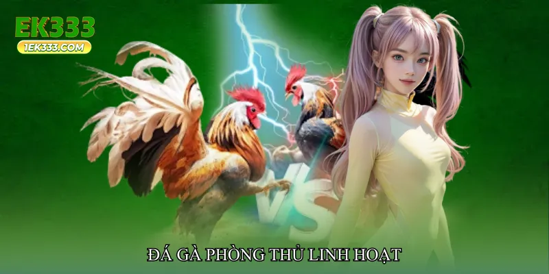 Đá gà phòng thủ linh hoạt
